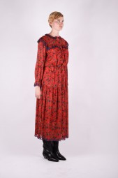 ISABEL MARANT ÉTOILE eina printed cotton voile dress  