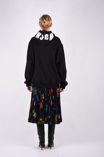 MSGM printed pleated skirt