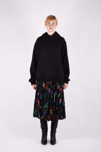 MSGM logo print hoodie