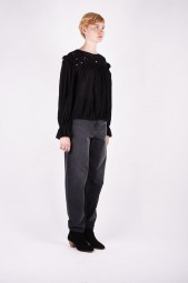 ISABEL MARANT ÉTOILE  blouse brodée rock 