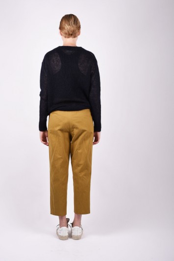FORTE FORTE cropped chino trousers