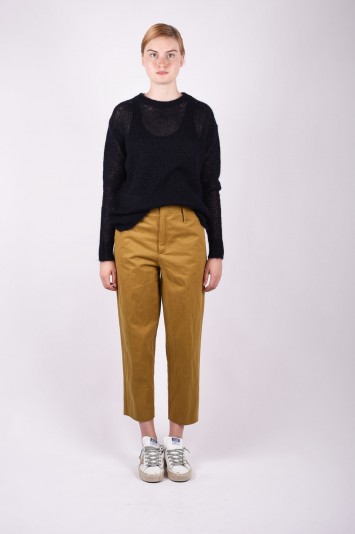 FORTE FORTE cropped chino trousers