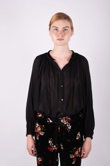 FORTE FORTE flared button blouse